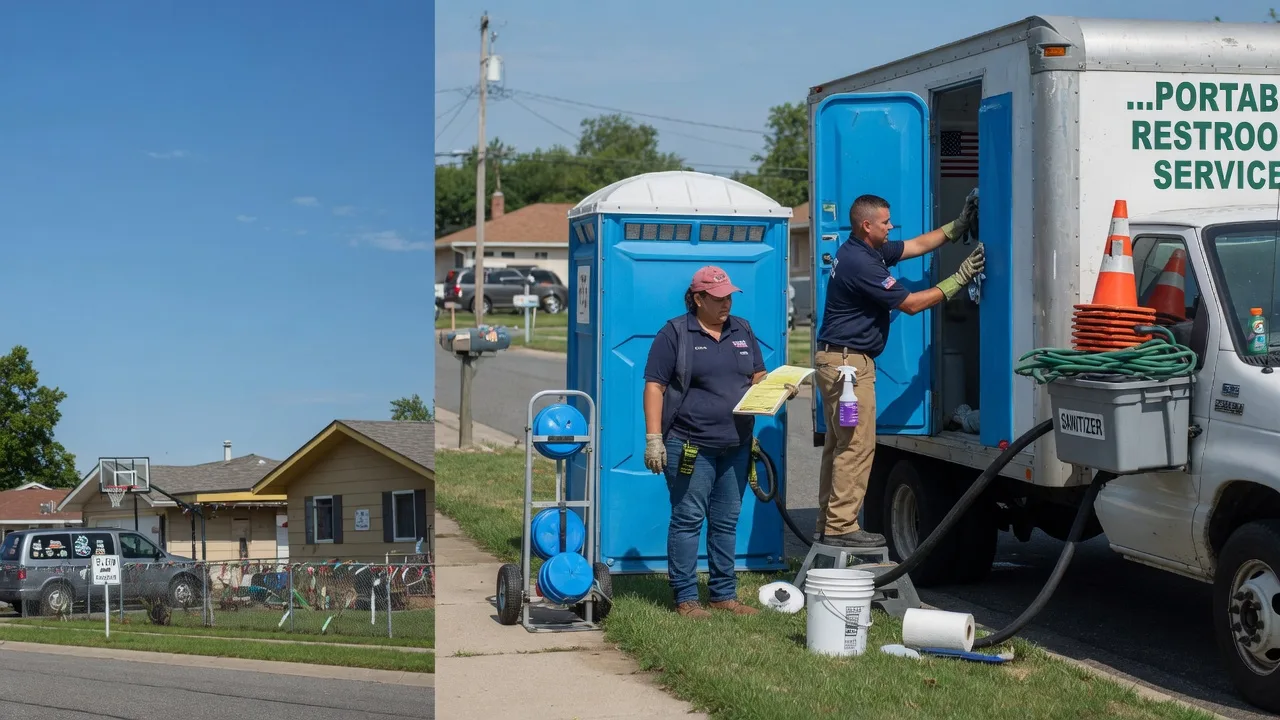 Portable Toilet Rental in Prairie Du Rocher, IL near me